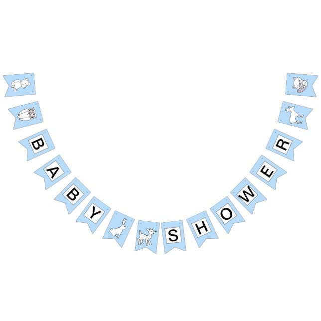 Baby Shower Banner -  Woodland Creatures (All)