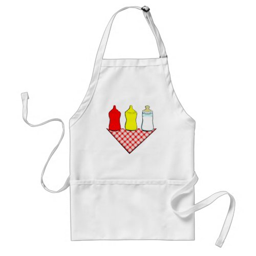 Baby Shower BBQ Adult Apron