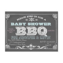 Baby Shower | BBQ | Chalkboard