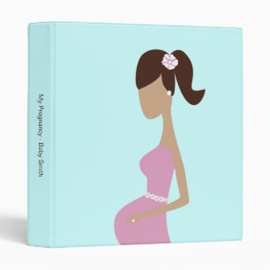 Baby Shower Binder/Organizer 3 Ring Binder