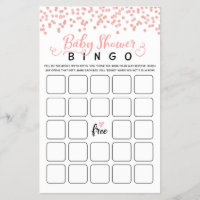 Baby Shower Bingo Baby Shower Party game