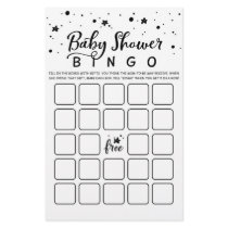 Baby Shower Bingo Baby Shower Party game