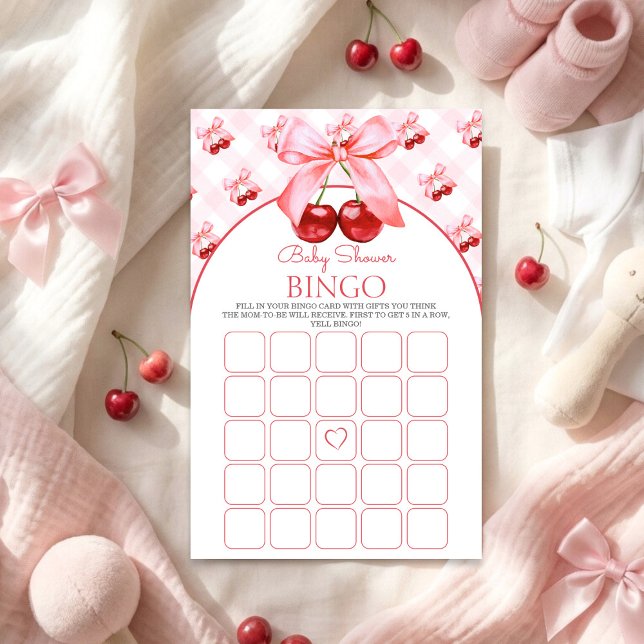 Baby shower Bingo game Card (Creator Uploaded)