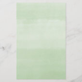 Baby shower bingo greenery eucalyptus wreath (Back)