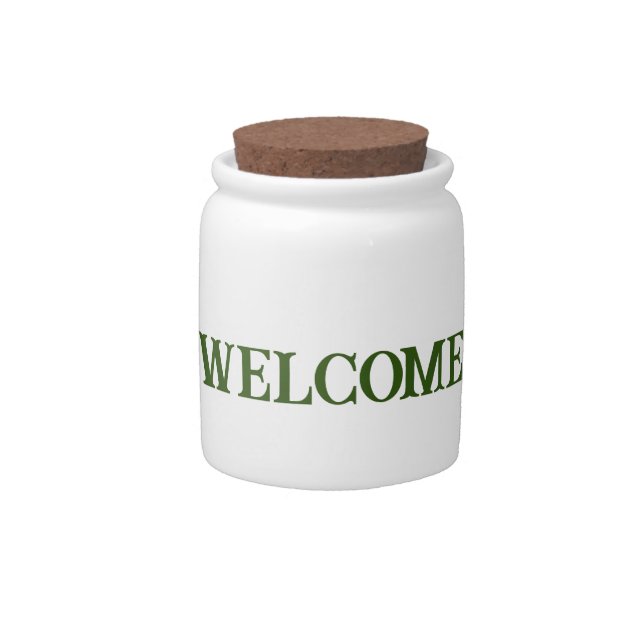Baby Shower & Birthday Aesthetic Candy Jar (Front)