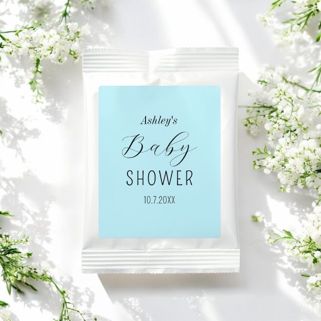 Baby Shower Blue Boy Minimalist Cute Margarita Drink Mix (Creator Uploaded)