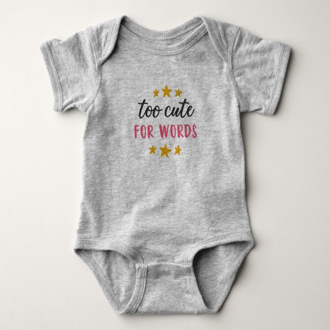 Baby Shower Bodysuit (Front)