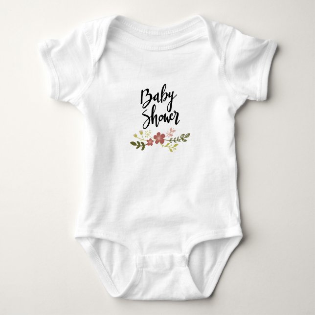 Baby shower bodysuit (Front)
