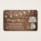 Baby Shower Book Request Rustic Wood Baby's Breath