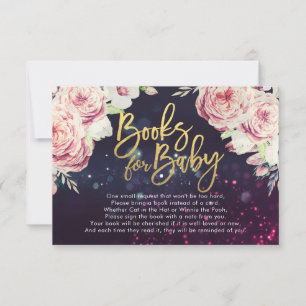 Baby Shower Books for Baby / Bring a book Request Invitation