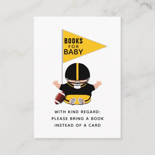 Baby Shower Books For Baby Enclosure Card