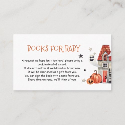 Baby Shower Books for Baby Halloween Enclosure