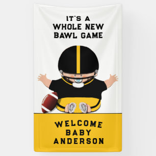 Baby Shower Boy Banner