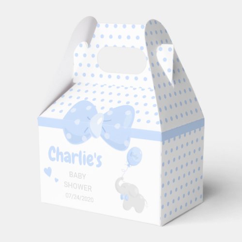 Baby Shower Boy Cute Favor Boxes