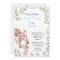 Baby Shower BOY, giraffe, white, almond, leaves