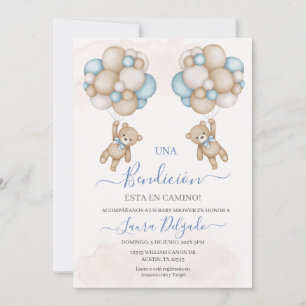 Baby Shower Boy Invitation