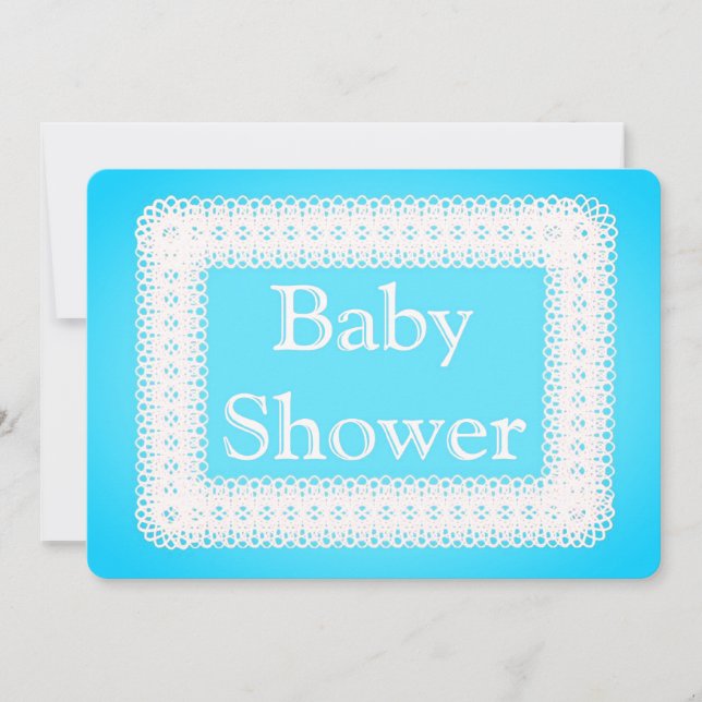 Baby Shower -Boy Invitation (Front)