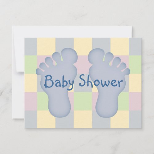 Baby Shower boy Invitation