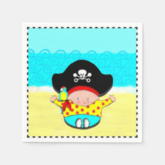 baby shower boy napkins