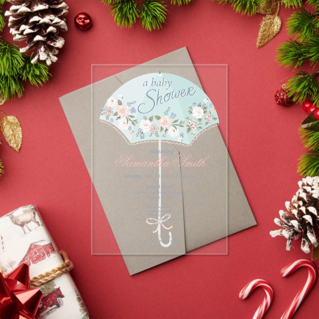 Baby Shower Boys Invitation (Insitu (Holiday))