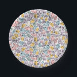 baby shower breast paper plates<br><div class="desc">baby shower pastel breast design</div>
