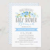Baby Shower Brunch Blue | Baby Shower Invitation (Front/Back)