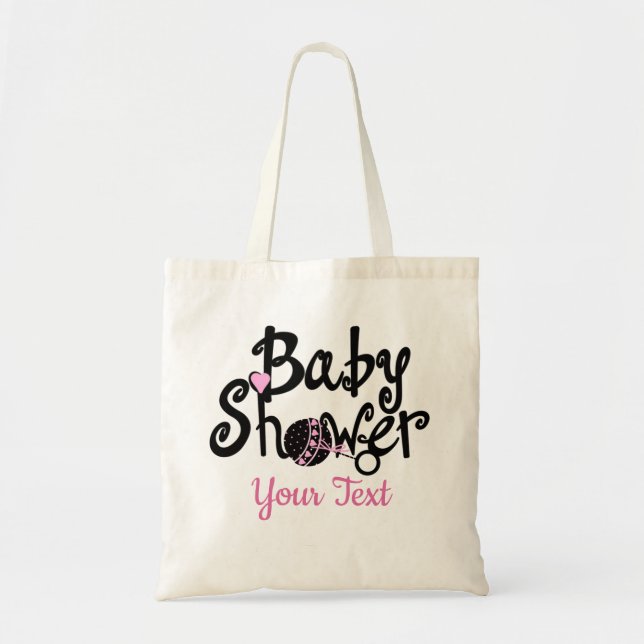 Baby shower - Budget Tote Bag (Front)