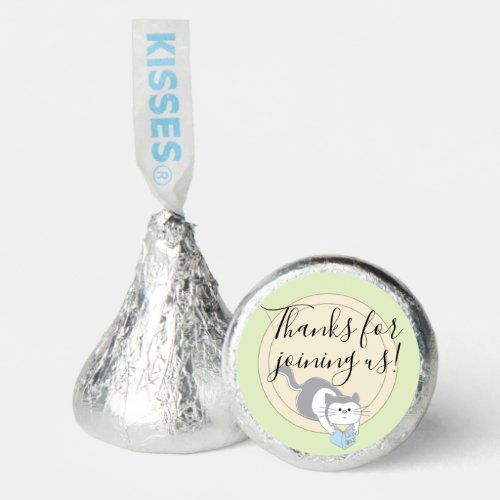 Baby Shower Build a Library Blue Hersheys Kisses