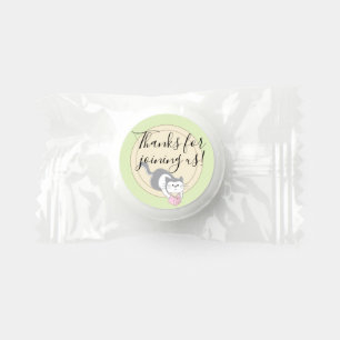 Baby Shower Build a Library Pink Life Saver® Mints