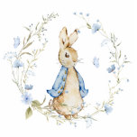 Baby Shower Bunny Image Sculpture<br><div class="desc">Transform your party into an enchanting garden scene by using a cut-out image of Peter Rabbit as the centerpiece,  creating a whimsical table decoration that captures the essence of Beatrix Potter's beloved tale. Feel free to display this adorable cut out image in any way you want.</div>