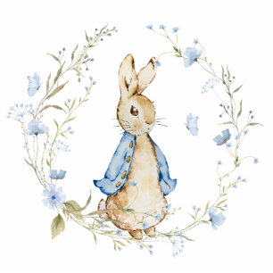 Baby Shower Bunny Image Sculpture