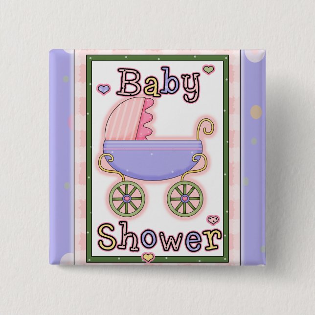 Baby Shower Button (Front)