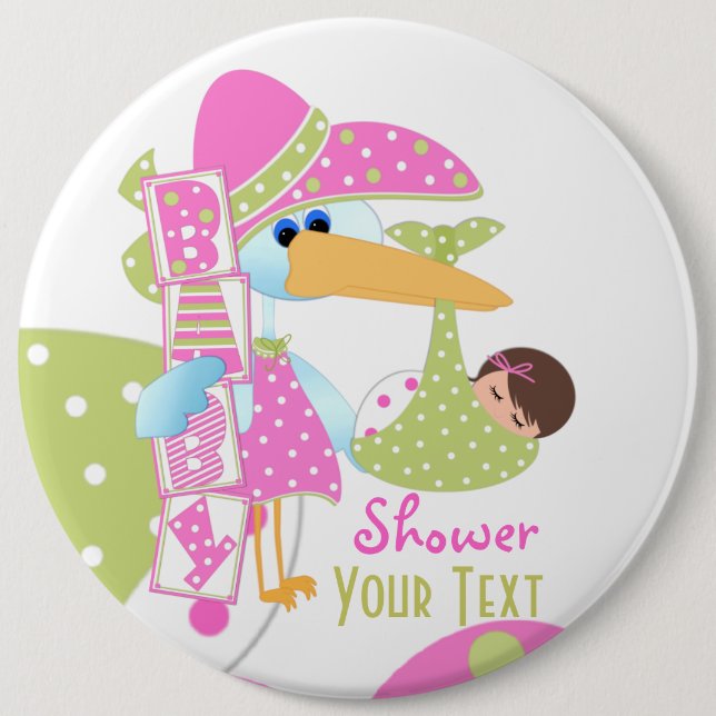 Baby Shower + Button (Front)