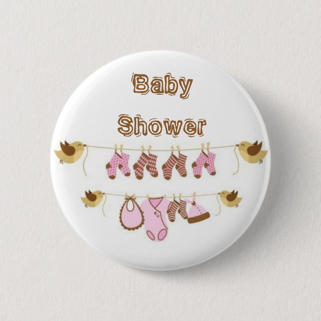 Baby Shower Button (Front)