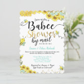 Baby Shower by Mail Bee Invitation (Standing Front)