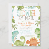 Baby Shower by Mail Dinosaur Invitation (Front)