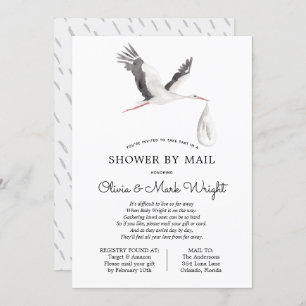 Baby Shower by Mail Invitation