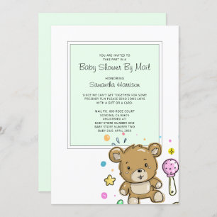 Baby Shower By Mail Invitation