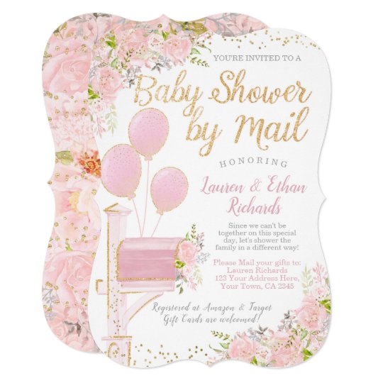 Baby Shower by Mail Invitation