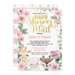Baby Shower By Mail Pandemic Woodland Animal Invitation Baby Shower By Mail Pandemic Woodland Animal Invitation