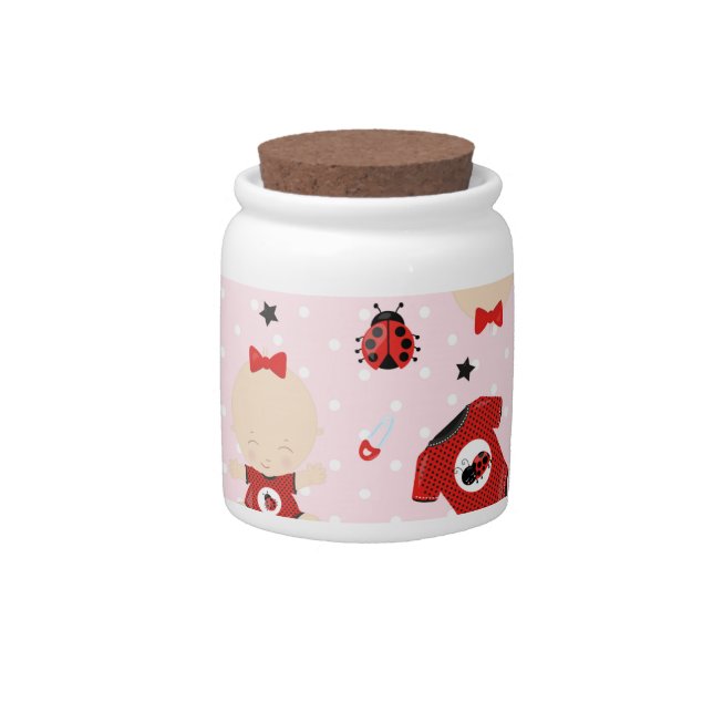 Baby-shower  Candy Jars (Front)