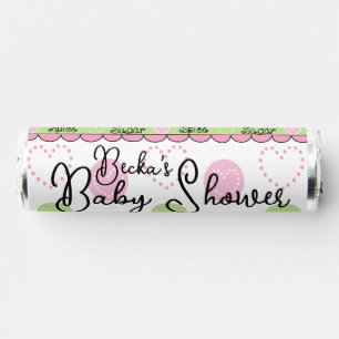 Baby Shower Candy Roll of Mints Sugar & Spice