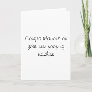 Baby shower Card