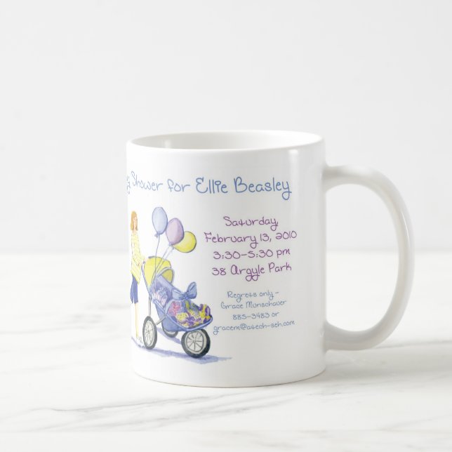 baby shower coffee mug (Right)