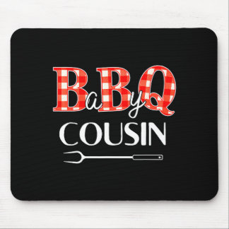Baby shower cousin bbq party cute matching family  mouse pad