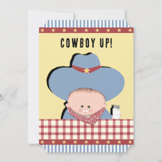 Baby Shower Cowboy Invitation