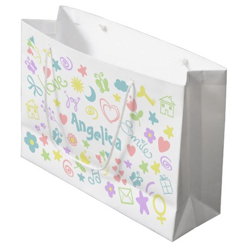 Baby Shower Cute Baby Girl Gift Bag