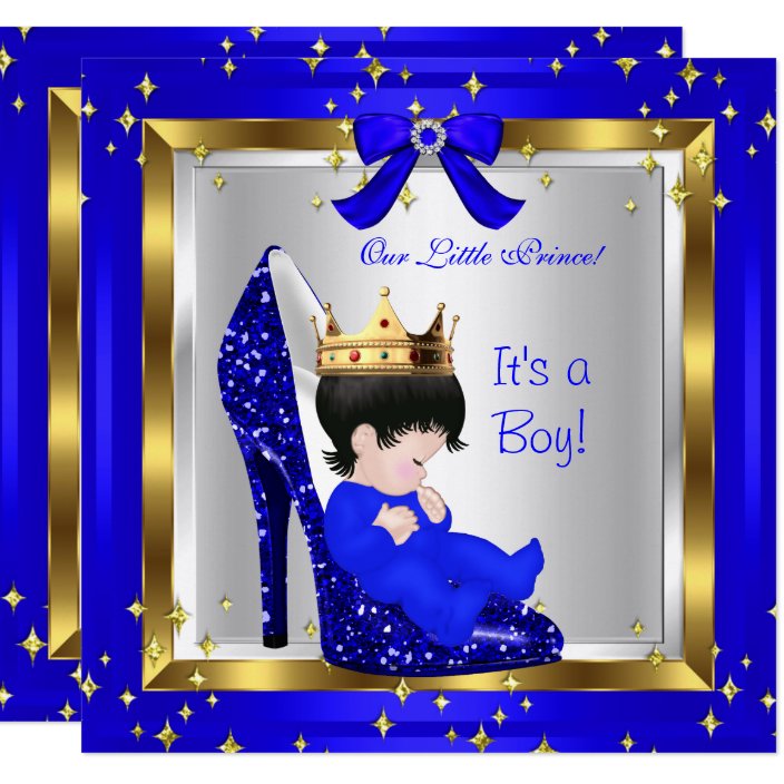 royal blue baby shoes