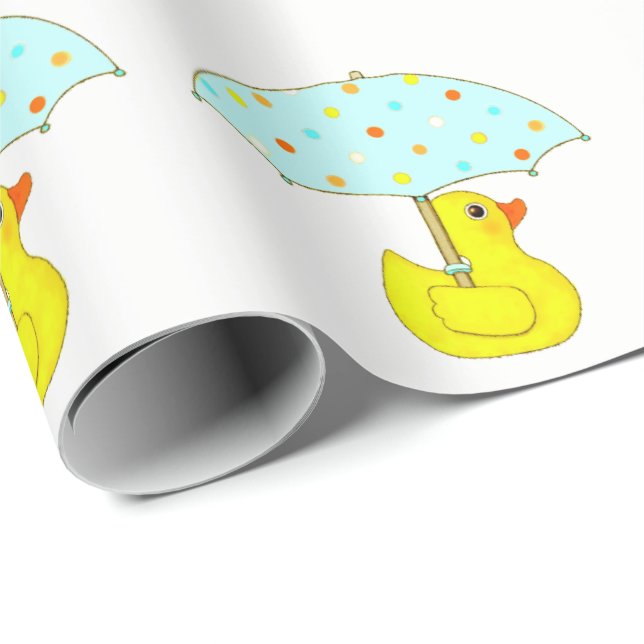 Baby Shower Décor Wrapping Paper (Roll Corner)