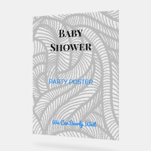 Baby Shower Decorations Party Signs Elegant